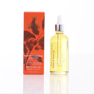 Coffee, Cinnamon, Orange Body & Bath Oil - 100ml