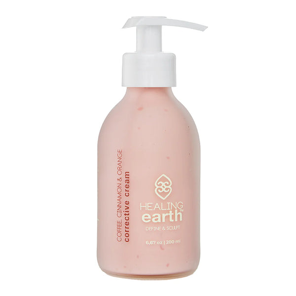 Crema corpo caffè cannella arancia Healing Earth trattamento tonificante 200 ml
