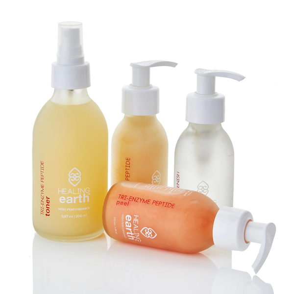Set completo Peeling viso con enzimi naturali effetto esfoliante delicato
Trattamento viso con peptidi, vitamine e antiossidanti per migliorare l’aspetto della pelle
